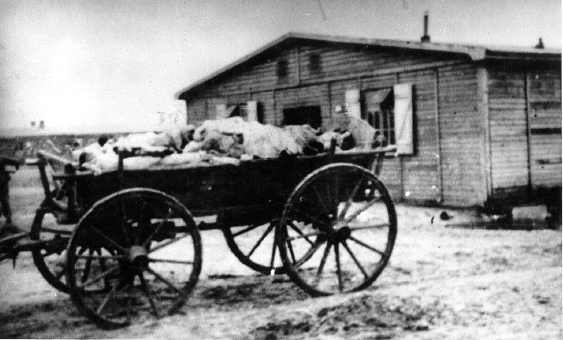 Neuengamme wagon full of corpses